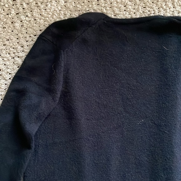 🎉 HP!! 🎉 Madewell Kent Cardigan Sweater in Black Coziest Yarn 🍂 - Picture 7 of 7